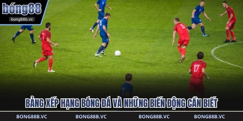 Bảng xếp hạng bóng đá