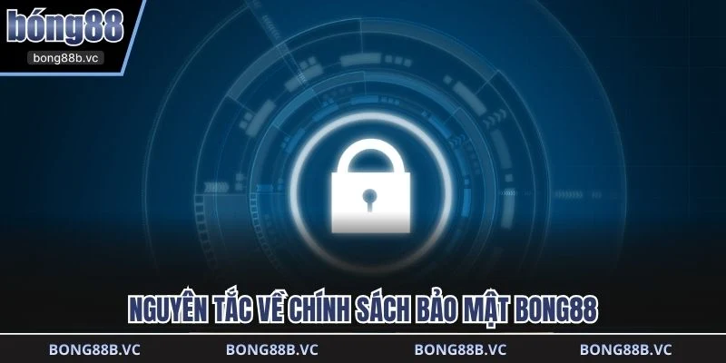Nguyên tắc về chính sách bảo mật BONG88