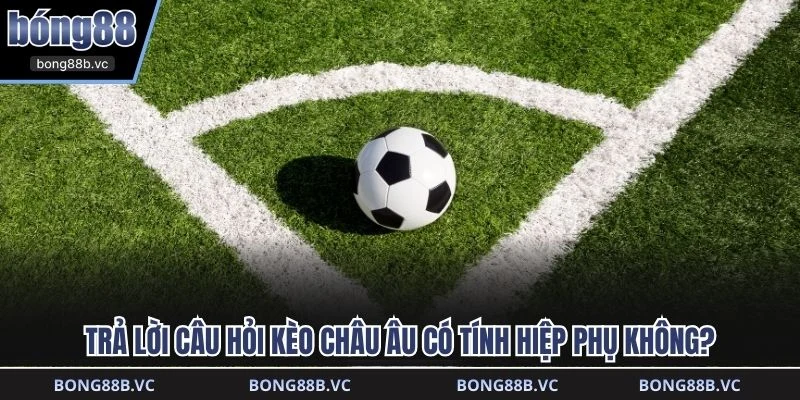 Trả lời câu hỏi kèo châu Âu có tính hiệp phụ không?